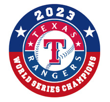 TEXAS RANGERS 2023 WORLD SERIES 3.5” ROUND MAGNET picture