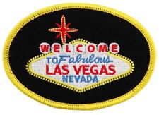 WELCOME TO FABULOUS LAS VEGAS SIGN PATCH NEVADA CASINO embroidered souvenir iron picture