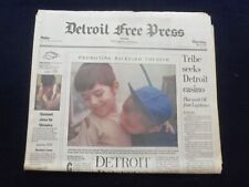 1996 MAY 2 DETROIT FREE PRESS NEWSPAPER - TRIBE SEEKS DETROIT CASINO - NP 7260 picture