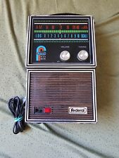 Vintage FEDERAL 1960s Faux Alligator Portable Radio Works Great, Nice Condition picture