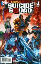 New Suicide Squad 1C Roberts Variant 2nd Printing FN 2014 Stock Image picture