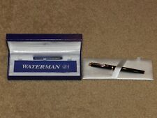 Waterman Exclusive Fountain Pen Black & Gold 18K Gold picture