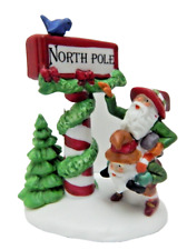 Dept 56 North Pole Series Trimming the North Pole #56081 with Box/Sleeve picture