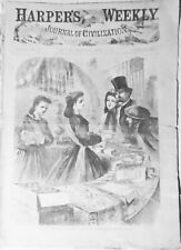 Harper's Weekly April 23, 1864 : Metropolitan Fair, NY - Original complete issue picture