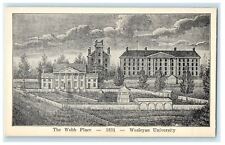 c1910s The Webb Place, Wesleyan University, Unposted Antique Postcard picture