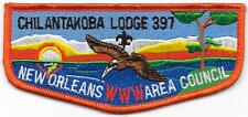 S19b Chilantakoba Lodge 397 Brotherhood Flap Plastic Back Boy Scouts of America picture