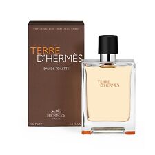 Terre D'hermes by Hermes Eau de Toilette EDT Cologne for Men 3.4 oz New In Box picture