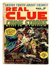 Real Clue Crime Stories Vol. 7 #1 GD- 1.8 1952 picture