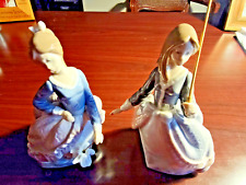 Lladro Evita 5212 Girl & Angela Porcelain Figurine #5211  7