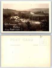 Harrison Ohio WHITEWATER VALLEY & BRIDGE RPPC Postcard N371 picture