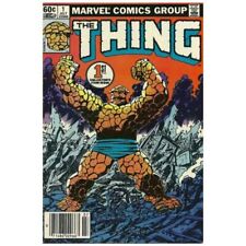 Thing (1983 series) #1 Newsstand in Near Mint minus condition. Marvel comics [j' picture