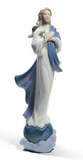 LLADRO BLESSED VIRGIN MARY #8642 BRAND NIB FLOWER RELIGIOUS MOTHER SAVE$$ F/SH picture