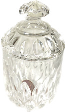Gorham Classic Candy Dish Vintage Lead Crystal Canister with Lid & Gorham Label picture