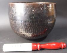 or2423 JAPANESE BUDDHIST SINGING BOWL ORIN 10.3inch / 26.2 cm Wide BESSY YUGEN picture