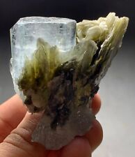 473 Carats Aquamarine Crystal Specimen with Mica From Skardu Pakistan picture