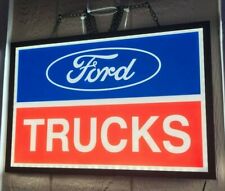 FORD TRUCKS SLIM LINE LED SIGN *GAS & OIL picture