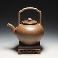 OldZiSha-Unique China Yixing Zisha Large 850cc Old  Teapot By Master Chen ZiQi picture