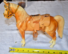 VINTAGE 1950's Breyer #57 Palomino Western Horse w/ saddle or chain reins picture