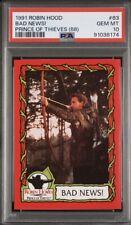 1991 Robin Hood Kevin Costner Prince Of Thieves PSA 10 POP 1 picture
