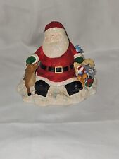 Vtg  Santa  Village Comfy  Cozy  Are We  Santa Claus  With Animals  Russ Berrie picture