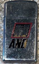 Vintage Zippo Advertising Lighter ANB American National Bank of Cheyenne Wyoming picture