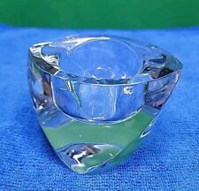 Nambe Twist Crystal Votive Candle Holder. picture