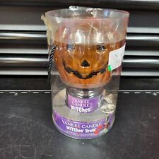 Yankee Candle Boney Bunch Witches Brew And Pumpkin Holder picture