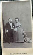 1800 Vintage Picture General Tom Thumb and Wife picture