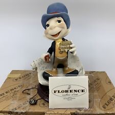 VTG 90s Giuseppe Armani Disney “Jiminy Cricket” Figurine 9 1/4” Original Box COA picture