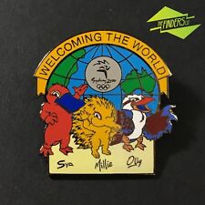 SYDNEY 2000 OLYMPIC GAMES BADGE PIN ULTRA RARE NUMBER 0000/2000 AMINCO picture