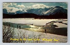 AK-Alaska, Fishing In Alaska By The Light, Antique, Vintage c1960 Postcard picture