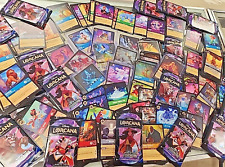 Disney Lorcana Card Collection Lot COLD FOILS Super RARES  + Sealed Booster Pack picture