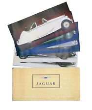 1950 Jaguar UK XK120, 14 x 7.5 in card portfolio in envelope with insert plates picture