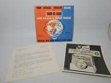Vintage 1964 NY WORLD'S FAIR SOUVENIR RECORD RARE mint Old Stock picture