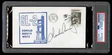 Charles Pete Conrad Jr. signed auto Envelope Moonwalker Apollo 12 Astronaut PSA picture