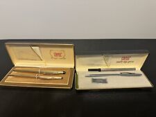 Vintage Cross 14kt Gold Filled Pen And Case Silver  picture