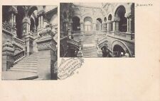 Western Staircase, Capitol at Albany, New York, Circa 1900-1906 Postcard, Unused picture