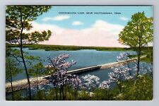 Chattanooga TN-Tennessee, Chickamauga Lake, Antique, Vintage Souvenir Postcard picture