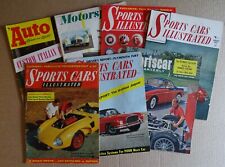 7 1950s Automobile Magazines SPEED AND SPORT SPORTSCAR MOTORSPORT picture