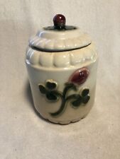 Vtg Brush McCoy Cloverleaf Cookie Jar, 1955 picture