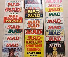 Lot of 25 Mad Magazine from 1980 -1983 Vintage #212 -243 picture