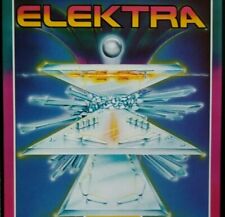 Elektra Pinball Machine Flyer 1981 Original Game Art Print Retro Space Age  picture