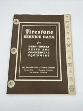 1942 Firestone Tire & Rubber Co Service DATA BOOK - Parts List picture