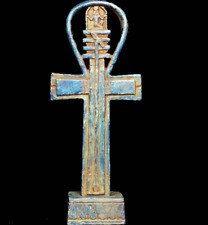 Large Unique Egyptian ANKH (key of life) with the Was Scepter and ISIS goddess picture
