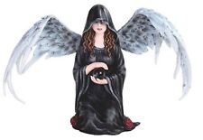 Hooded Angel 92124 Scrying w/ Crystal Ball Figurine 9.5