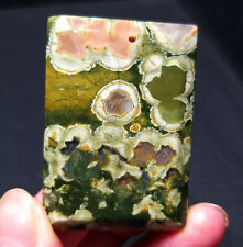 HOT 28.2G Natural Colorful RARE Polished Ocean Jasper Crystal Madagascar A1012 picture