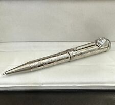 Luxury Great Writers Kipling Series Metal-Silver Color 0.7mm Ballpoint Pen picture