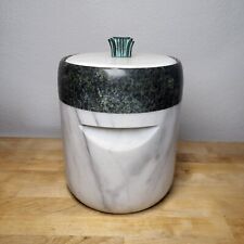 Mid-Century Georges Briard Marble and Bronze Ice Bucket picture
