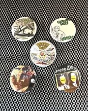 Green Day  “The First 5” Album Covers 1.5” Pin Back Buttons picture