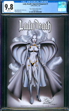 Lady Death Imperial Requiem #1 Dave Cockrum Alabaster Ed. Coffin Ltd /50 CGC 9.8 picture